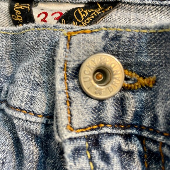 LUCKY BRAND Jeans Mens 33 Straight Leg - Picture 6 of 9